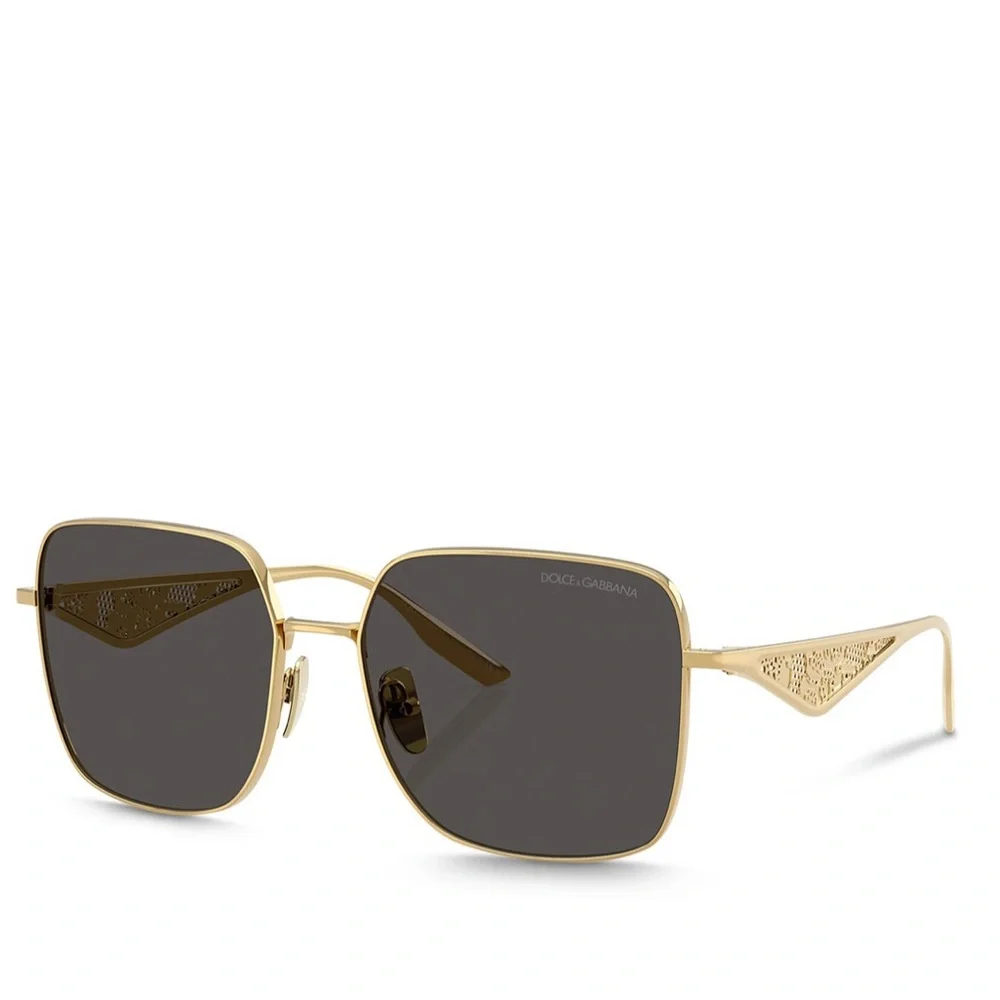 Authentic - Dolce & Gabbana  Lace Square Sunglasses, 57mm DG2310 02/87